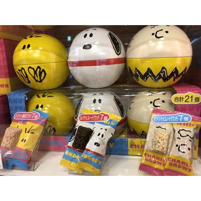 大阪環球限定史努比3入球型鐵盒組 預購