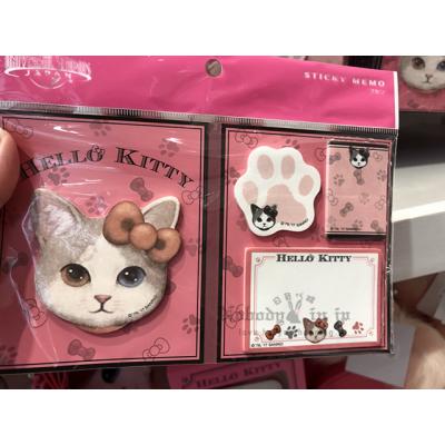 大阪環球USJ限定kitty真貓版便利貼 預購