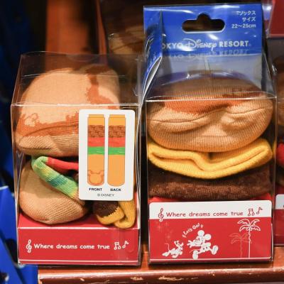 迪士尼樂園米奇漢堡短襪 -5月初出貨 預購