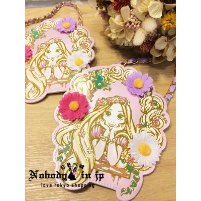 迪士尼樂園長髮公主樂佩花朵票卡夾 預購