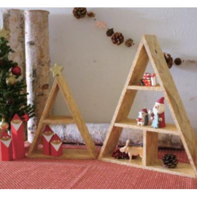 加藤真治DECOLE超療癒聖誕節限定木製三角形擺飾架 現貨特價出清原價499