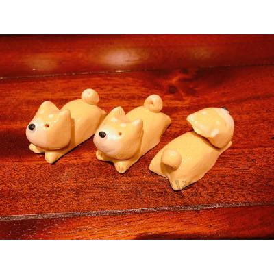 日本製柴犬造型和風陶瓷燒筷架 特價出清現貨原價150