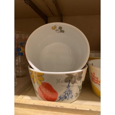 迪士尼樂園彩色花草鄉村米奇系列陶瓷碗-5月初出貨 預購