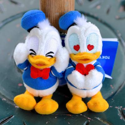 迪士尼樂園唐老鴨瞇眼/眼冒愛心娃娃吊飾 -10月中出貨 預購