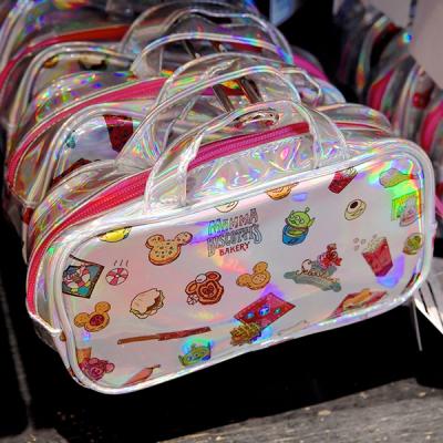 迪士尼樂園仿園區食物系列炫彩手提筆袋-5月初出貨 預購