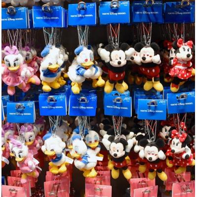 迪士尼樂園米妮/黛西/唐老鴨/米奇俏皮表情娃娃吊飾-10初出貨 預購