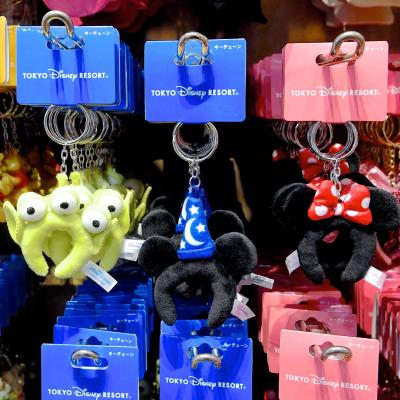 迪士尼樂園縮小袖珍系列米妮/米奇/三眼怪髮箍鑰匙圈-5月初出貨 預購
