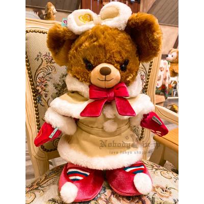 迪士尼樂園2014聖誕節限定斗篷達菲/雪莉玫/傑拉托尼S號娃娃服飾組(不含娃娃) 8折特價 現貨原價1802