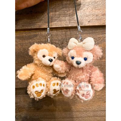 迪士尼樂園sea限定基本款達菲/雪莉玫坐姿絨毛吊飾-10月中出貨 預購