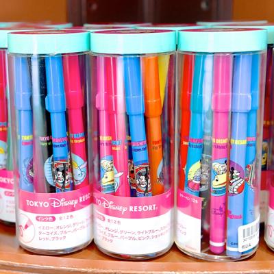 迪士尼樂園復古懷舊系列米奇米妮系列12色細頭彩色筆組-2月底出貨 預購