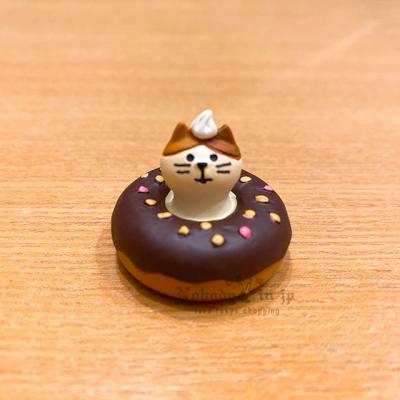 加藤真治DECOLE餐廳系列巧克力甜甜圈貓公仔 特價出清現貨原價120