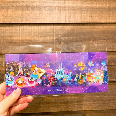 迪士尼樂園小小世界系列長型明信片-5月初出貨 預購