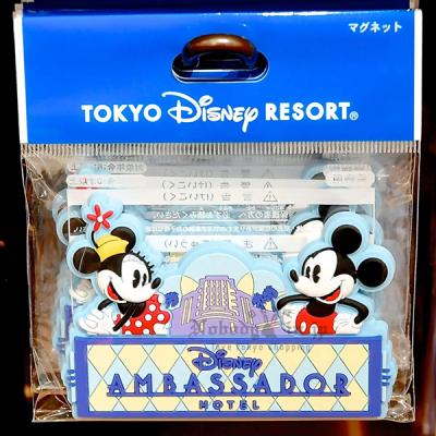迪士尼樂園AMBASSADOR Hotel限定米奇造型磁鐵-5月初出貨 預購