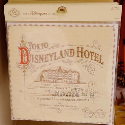 迪士尼樂園DISNEY LAND Hotel限定小方巾-2月底出貨 預購