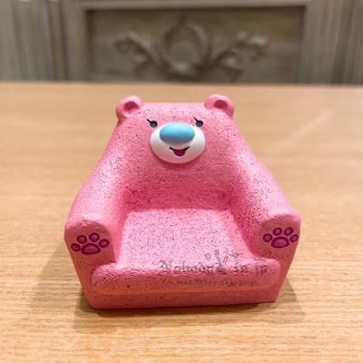 加藤真治DECOLE友達系列粉色小熊造型沙發公仔 特價出清現貨原價140