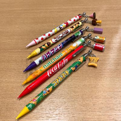 日本經典零食小熊餅乾/巧克力/卡樂比/明治/LOTTE小吊飾自動鉛筆 現貨