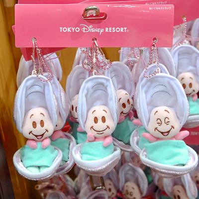 迪士尼樂園愛麗絲夢遊仙境之牡蠣寶寶系列3入吊飾組-7月初出貨 預購