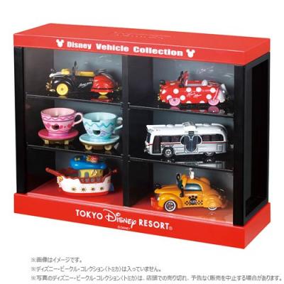 迪士尼樂園米奇TAKARA TOMY多美小車車專用展示櫃-2月底出貨 預購