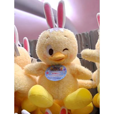 迪士尼樂園復活節烏沙皮歐Usa piyo兔耳小雞手偶娃娃-5月初出貨 預購