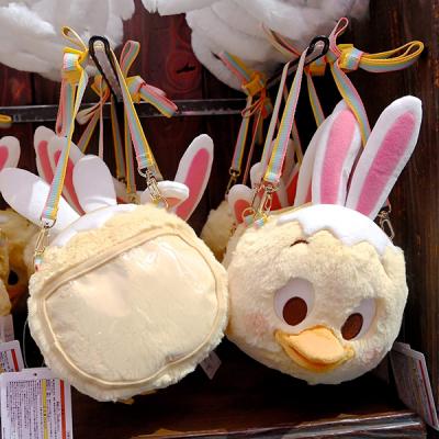 迪士尼樂園復活節烏沙皮歐Usa piyo兔耳小雞手機觸控斜背包-5月初出貨 預購