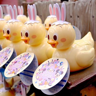 迪士尼樂園復活節烏沙皮歐Usa piyo兔耳小雞造型糖果罐-5月初出貨 預購