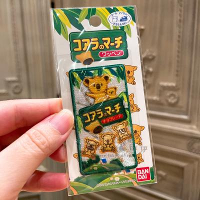 日本經典零食小熊餅乾燙布貼 現貨