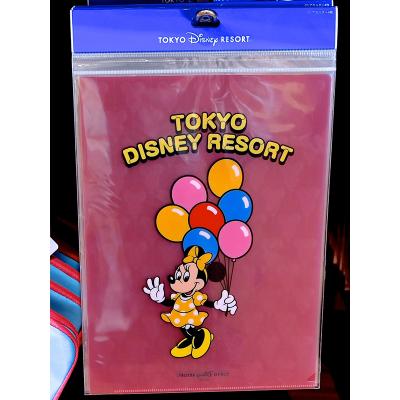 迪士尼樂園米妮氣球系列4入資料夾組-5月初出貨 預購