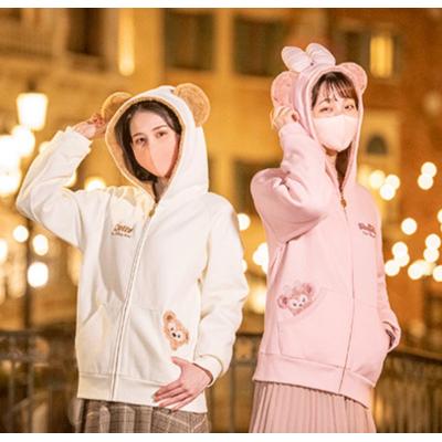 迪士尼樂園sea限定2021達菲/雪莉玫秋冬款連帽外套-10月中出貨 預購