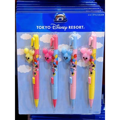 迪士尼樂園米妮氣球系列4入自動鉛筆組-10月中出貨 預購