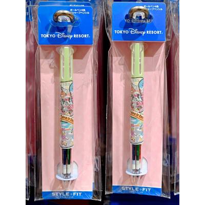 迪士尼樂園六大主題公園系列米奇米妮4色原子筆+自動鉛筆-5月初出貨 預購