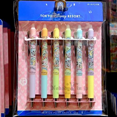 迪士尼樂園六大主題公園系列米奇米妮6入自動鉛筆組-10月底出貨 預購