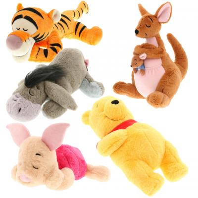 迪士尼樂園屹耳/維尼/跳跳虎/小豬/袋鼠舒眠熟睡娃娃-10月中出貨 預購