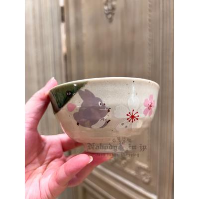 日本製宮崎駿櫻花龍貓陶瓷碗 現貨