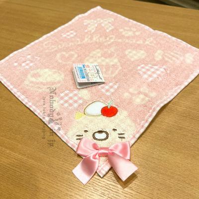 san-x角落生物甜點系列貓咪小方巾 現貨特價出清原價165