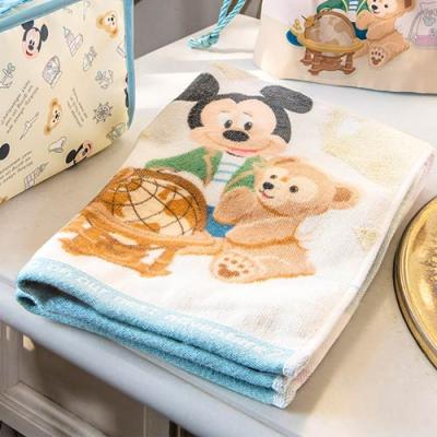 迪士尼樂園sea限定米奇達菲航行日記系列長毛巾-5月初出貨 預購