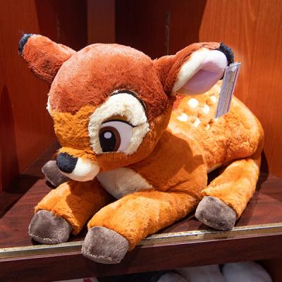 迪士尼樂園小鹿斑比趴姿Fluffy Plushy超柔軟娃娃-10月中出貨 預購