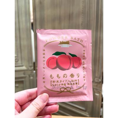 日本製CHARLEY雪の元本店桃子6入泡澡粉組 現貨
