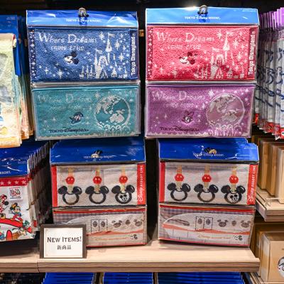 迪士尼樂園米奇/米妮電車2入迷你毛巾組-10月中出貨 預購