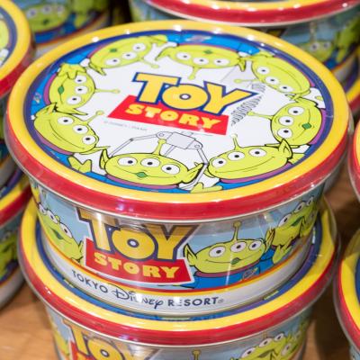 迪士尼樂園玩具總動員三眼怪餅乾鐵盒-10月中出貨 預購