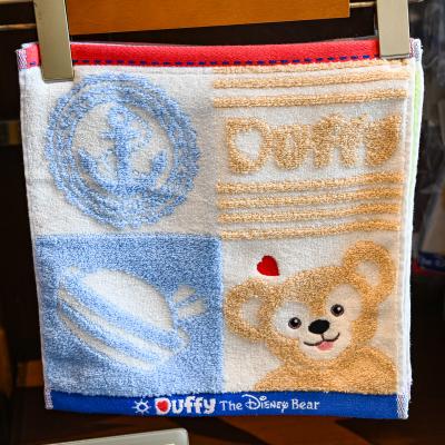 迪士尼樂園SEA限定達菲/雪莉玫/傑拉托尼/史黛拉/可琦安/奧樂米新款小方巾-10月中出貨 預購