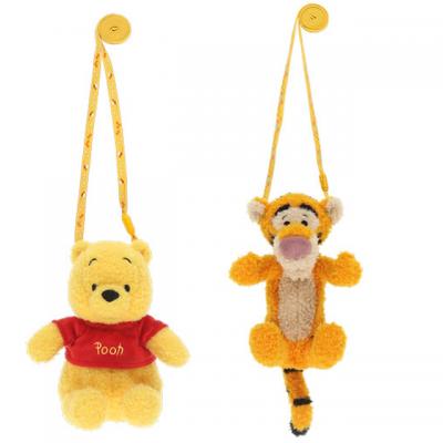 迪士尼樂園小熊維尼/跳跳虎造型斜背包-10月中出貨 預購