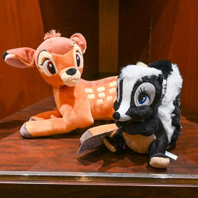 迪士尼樂園小鹿斑比臭鼬花兒娃娃組-10月中出貨 預購