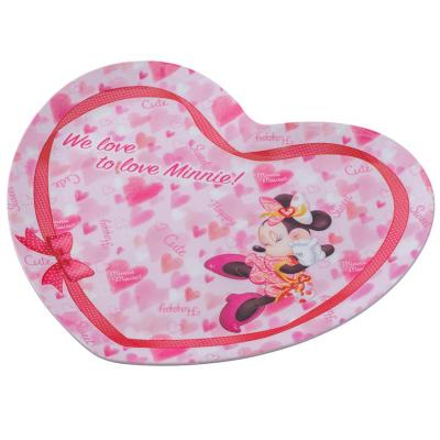 迪士尼樂園米奇米妮盛大派對系列餐廳愛心樹脂盤-5月初出貨 預購