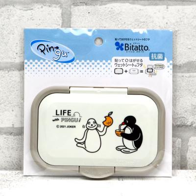Pingu企鵝家族單手開濕紙巾蓋(VIP下標限定請勿自行下單)