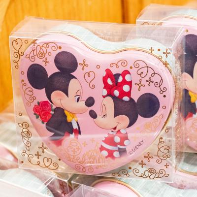 迪士尼樂園米奇米妮/唐老鴨黛西愛心對望巧克力糖果鐵盒-3月初出貨 預購