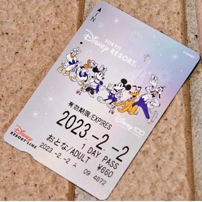 迪士尼樂園華特迪士尼100週年紀念米奇 米妮遊園車票-5月初出貨 預購