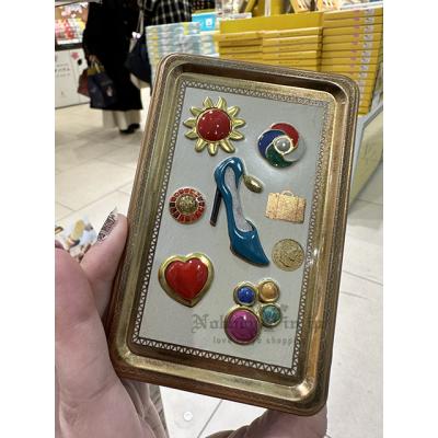 當地美食日本青山植松隆低麩質低碳水蘋果肉月巧克力高跟鞋鐵盒(VIP限定請勿自行下單)