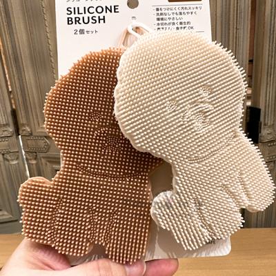 DAISO不傷鍋具2入吸盤清潔刷組 特價現貨 原價150