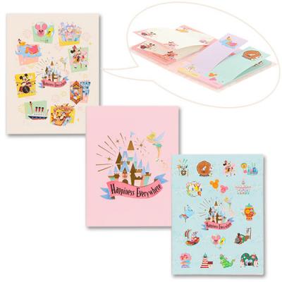 迪士尼樂園小小世界系列3入便利貼組-10月中出貨 預購