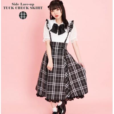 Secret Honey吊帶格紋長裙(VIP限定請勿自行下單)